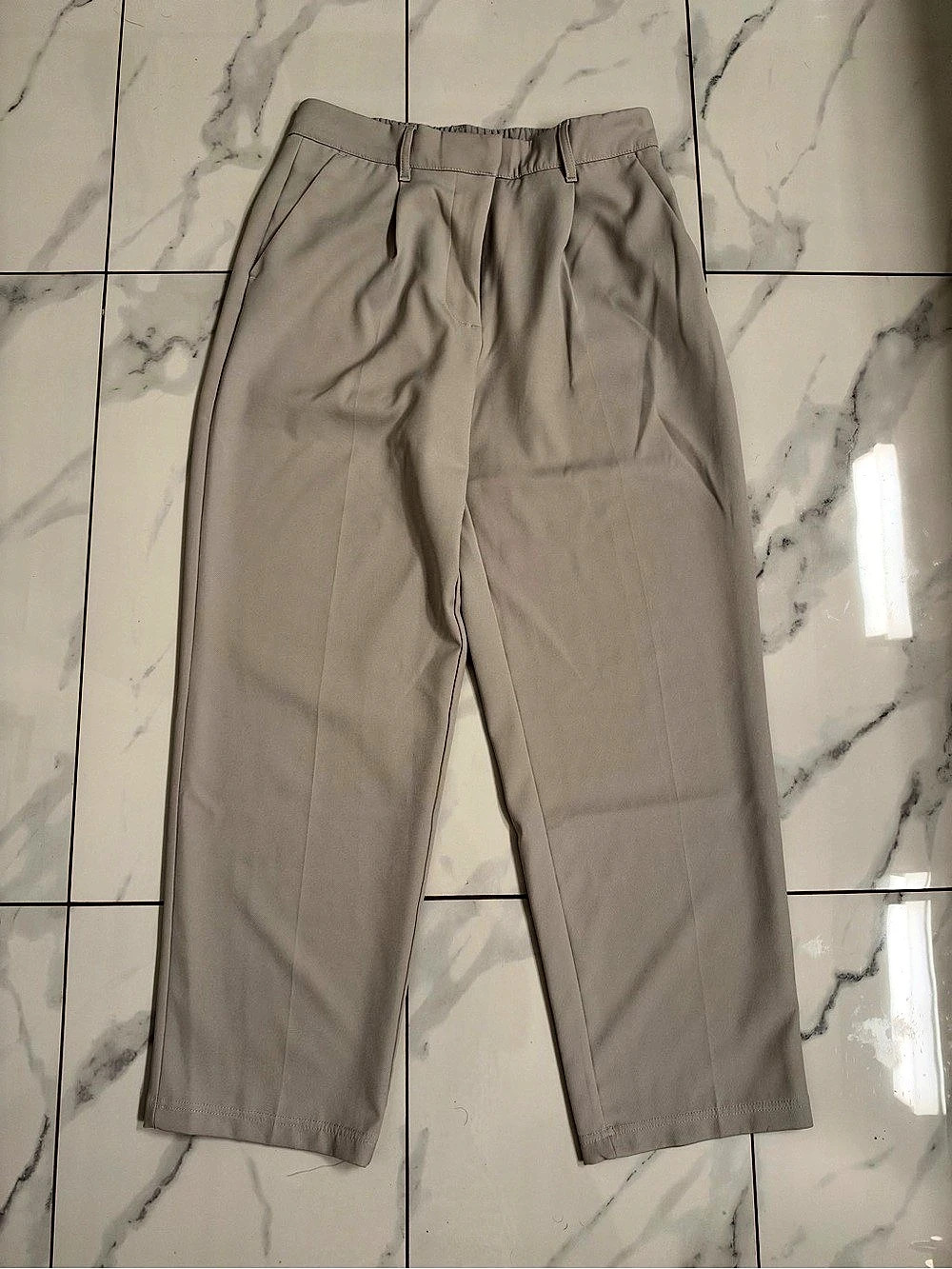 32 degrees Beige Straight Leg Ankle Pants Like New